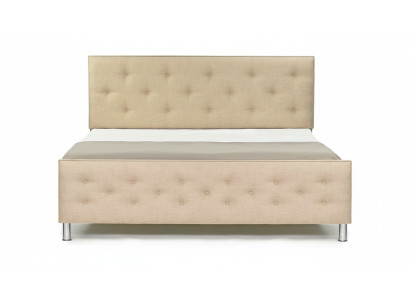 Chesterfield Bed Upholstered Bed Luxury Double Bedroom Designer Bed Beds New