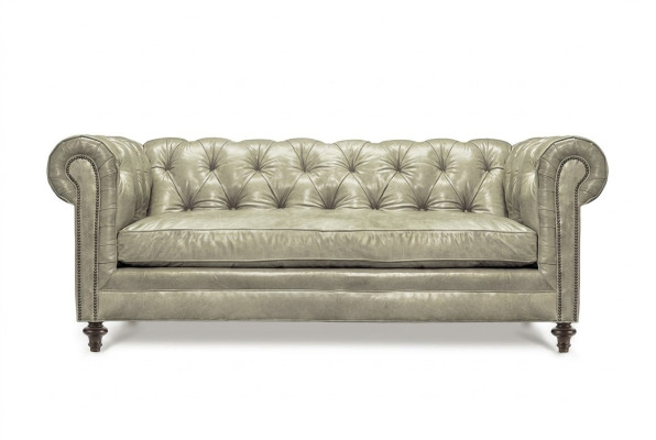 Chesterfield Luxury Sofa Couch Upholstered Seat Leather Suite 321 Seater Couches New