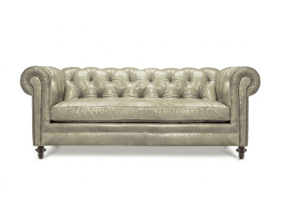 Chesterfield Luxury Sofa Couch Upholstered Seat Leather Suite 321 Seater Couches New
