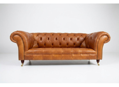 Chesterfield Sofa Velvet Three-Seater Design Sofas Upholstery Couches Couch Velvet 220cm