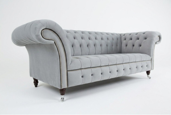 Chesterfield Sofa Set 3+2 Seater Velvet Velour Suite Design Suites