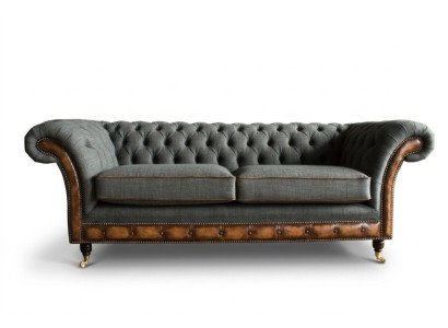 Noble Chesterfield three-seater living room sofa