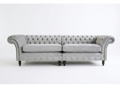 High-quality Chesterfield upholstered couch textile sofa cheap microfiber sofas new