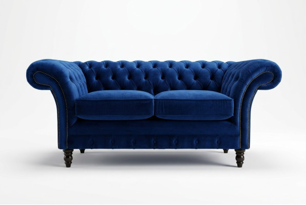Chesterfield Sofa 2-Seater Upholstered Designer Couches Sofa Set Two-Seater