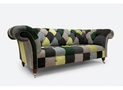 Three-seater couch upholstery design sofa 3-seater sofas three-seater Chesterfield new
