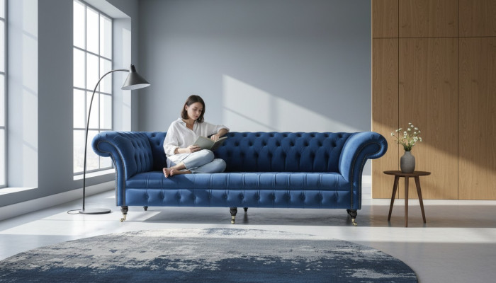 Sofa Sofas Luxury Upholstered Sofas Fabric Sofas Luxury Designer Couch New 4-Seater