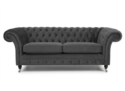 Three-seater couch upholstered design sofa 3-seater living room furniture
