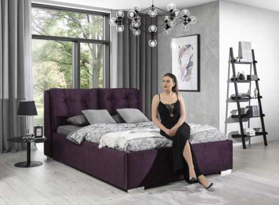 Bed Design Luxury Luxury Beds Textile Modern Bedroom 140/160/180/200