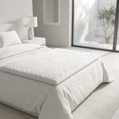 Mattress Topper Lux Mattress Protector Visco High-Quality Pads 140x200
