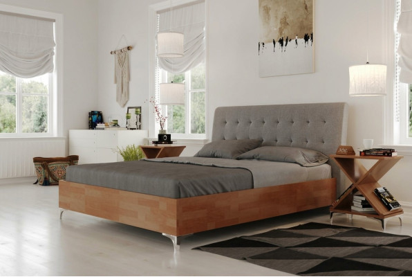 Bed Pillow Design Luxury Double Hotel Beds Spouse 160x200cm Bedroom Leather