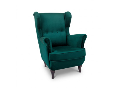 Wing chair, armchair, TV design, upholstered sofa, couch, chesterfield, textile furniture