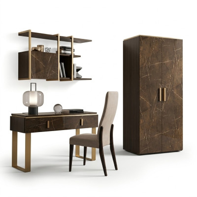 Wardrobe closet cabinets bedroom shelf Italian style furniture