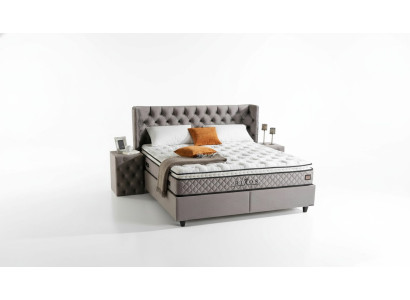 Bed frame fabric furniture luxury modern beds bed textile bedroom design