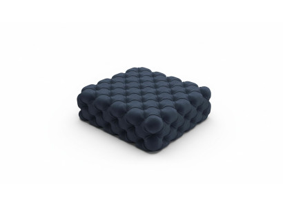 Classic Chesterfield Design Luxury Stool Textile Footstool Ottoman