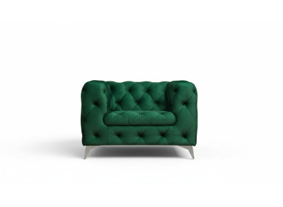 Chesterfield Armchair Luxury Single Seater Chesterfield Upholstered Sofa Lounge Club Velvet