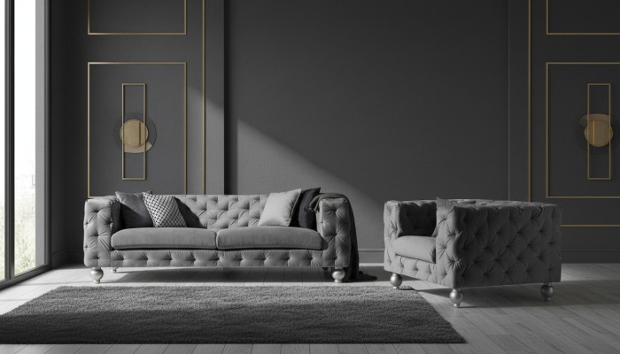 Suit Big Set 32 Seater Textile Sofa Couch Suite Modern Design Living Room