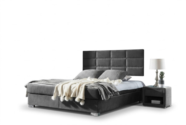 Box spring bed double beds luxury bedroom designer double beds 160x200 new