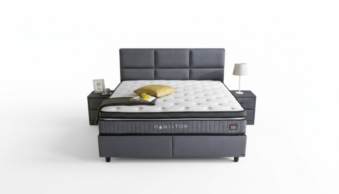 Bed Textiles 2x Nightstand 3-piece Bedroom Set Modern Luxury Furniture New Beds