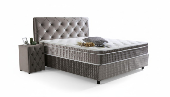 Furniture Luxury Modern Beds Upholstered Chesterfield Beds Bedroom