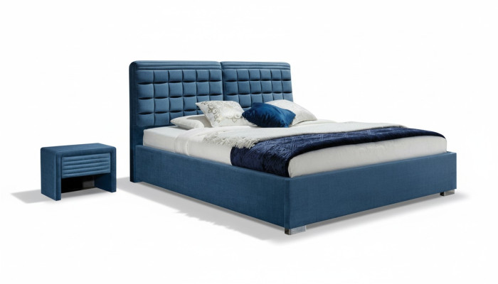 Luxury Boxspring Bed Design Fabric Hotel Beds Bedroom Furniture Double