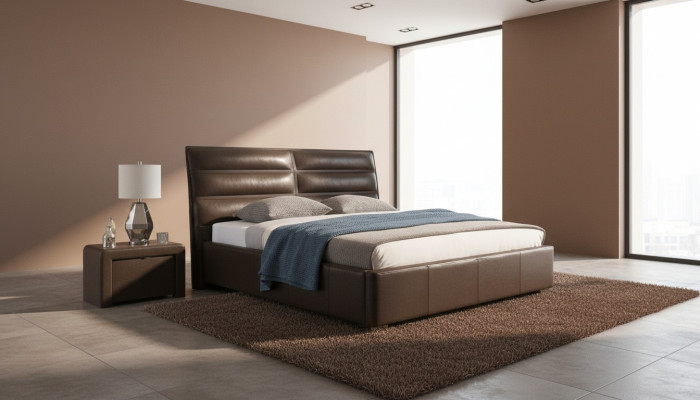Furniture Luxury Modern Beds Upholstered Frame Beds Bedroom Design 160x200 New