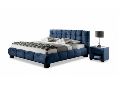 Luxury modern bedroom furniture set with 2 nightstands