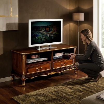 Classic sideboard TV lowboard RTV cabinet table living room luxury wood furniture new