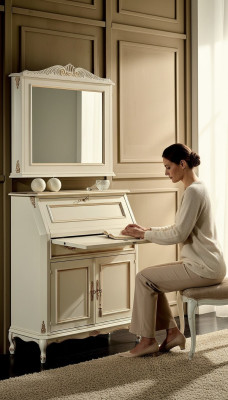 Design cupboard luxury secretary sideboard commode desk table Italian