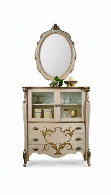 Chest of drawers Sideboard Cabinet Shelves Italian Furniture Baroque Rococo Shelf Cabinets