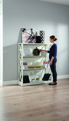 Classic bookshelf baroque style cabinet shelves Italian design