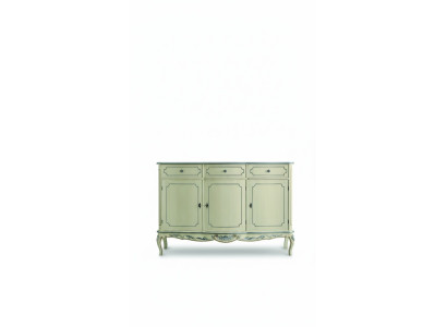 Design furniture style classic chest of drawers white sideboard wood Italian