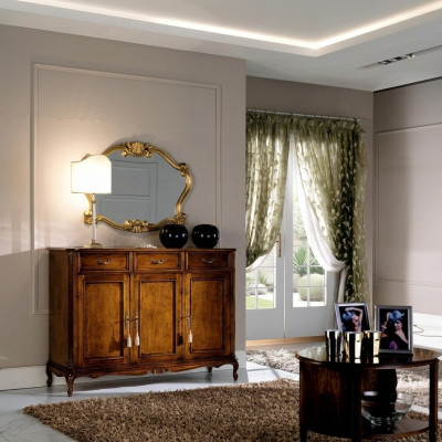 Italian furniture baroque style dresser cabinet luxury cabinets design