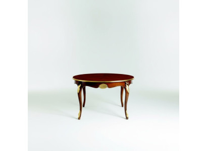 Dining Table Luxury Dining Room Tables Round Wood Italian Furniture Style Baroque Table
