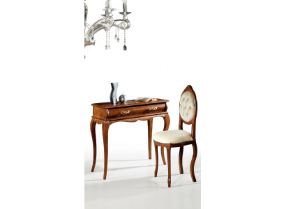 Design furniture console table brown furniture style baroque wood Italian furniture new