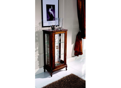 Design Furniture Italian Brown Display Cabinet Wood Luxury Cabinets Classic Sideboard