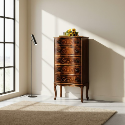 Narrow tall cabinet dresser bedroom living room dressers sideboard