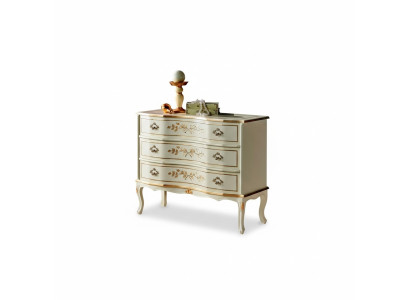 Luxury design cabinet solid wood furniture dressers cabinet baroque Italian
