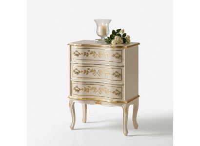 Designer Italian wooden furniture high cabinet dressers cabinets white