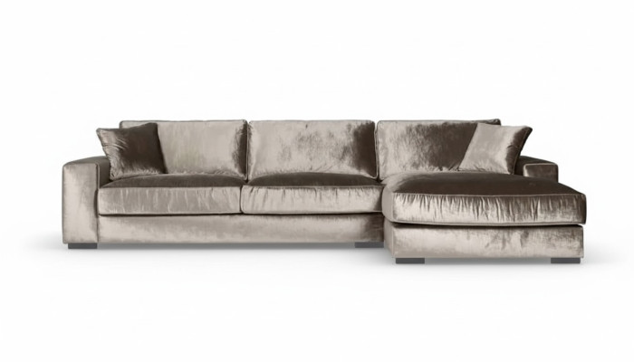 Brown corner sofa fabric living room sofas Italian design couches upholstered sofa