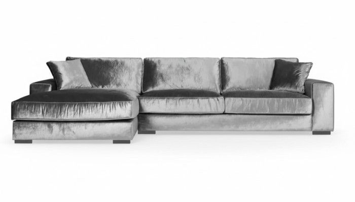 Italian style furniture corner sofa fabric living room design couches upholstered sofas