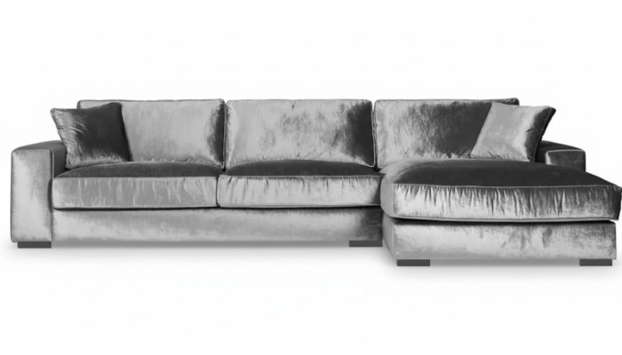 Gray corner sofa design couches upholstered sofas Italian living room furniture