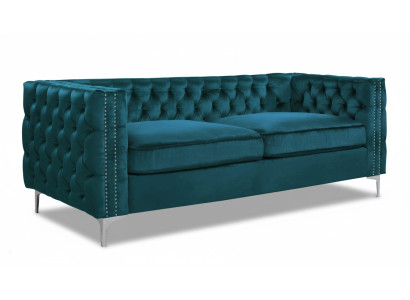 Turkish Chesterfield couch luxury velvet fabric sofas sofa set buttons upholstery new