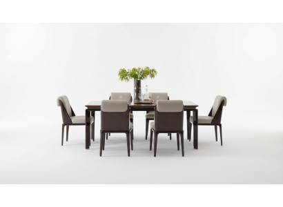 Dining Table Brown Designer Tables Modern Design Furniture Luxury Dining Room