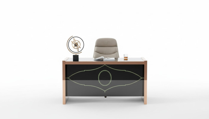 Office cabinet brown wood study brown modern design furniture luxury cabinet