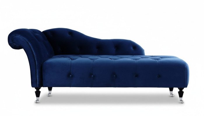 Elegant Chesterfield chaise lounges with buttons velvet chaise longue chaise.