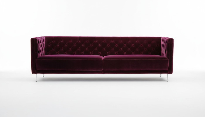 Violet Chesterfield Living Room Modern Design Sofa Italian Style Furniture Furniture