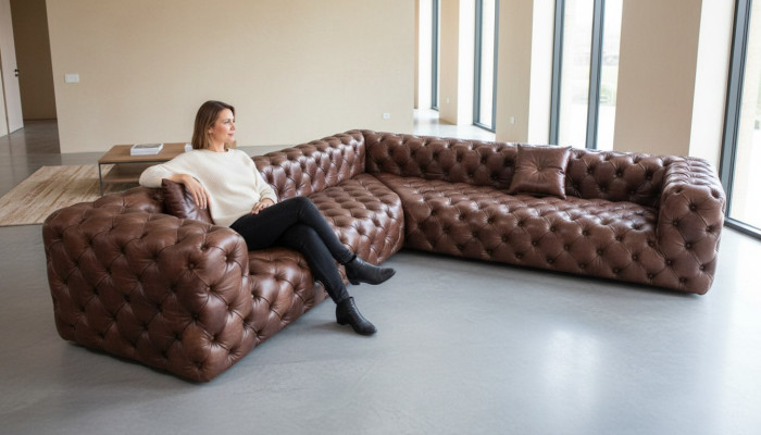 Corner sofa sofa couch living landscape corner set sofas couches Chesterfield furniture