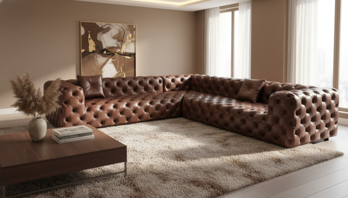 Corner sofa sofa couch living landscape corner set sofas couches Chesterfield furniture