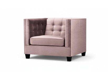 Chesterfield Armchair Textile Fabric Creative Furniture New Modern Living Room Purple