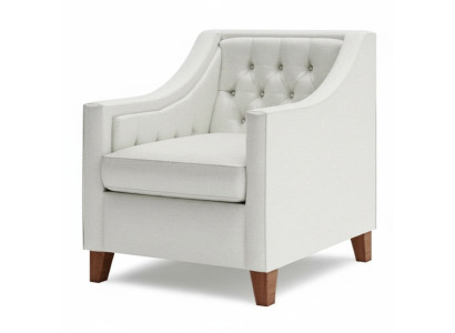 Armchair Textile Fabric White Creative Furniture New Loft Living Room Modern